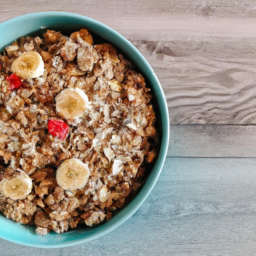 Breakfast with muesli